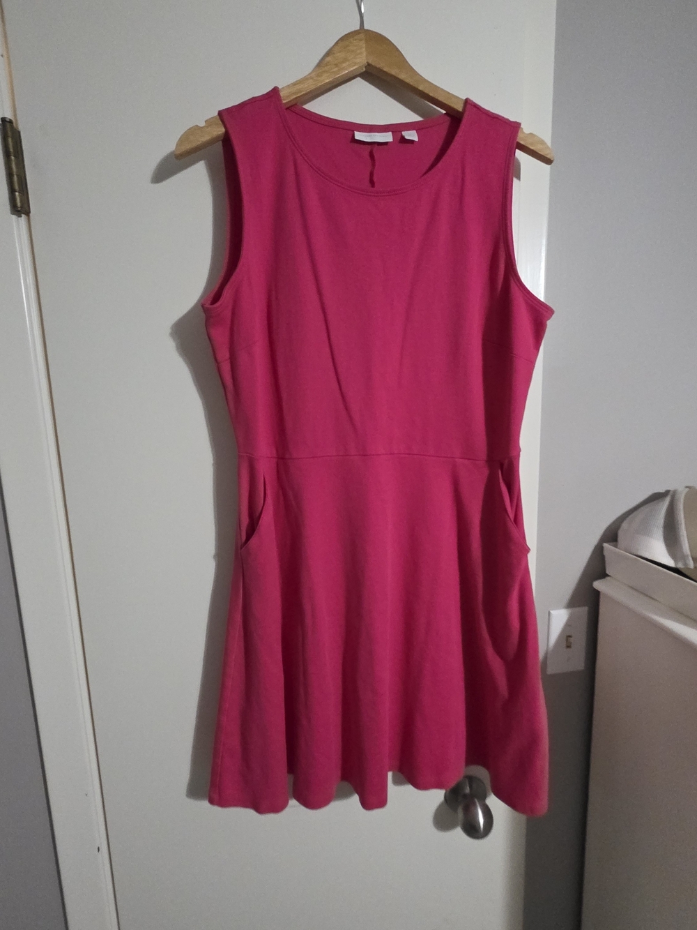 New York & Company Sleeveless Hot Pink Mini Dress